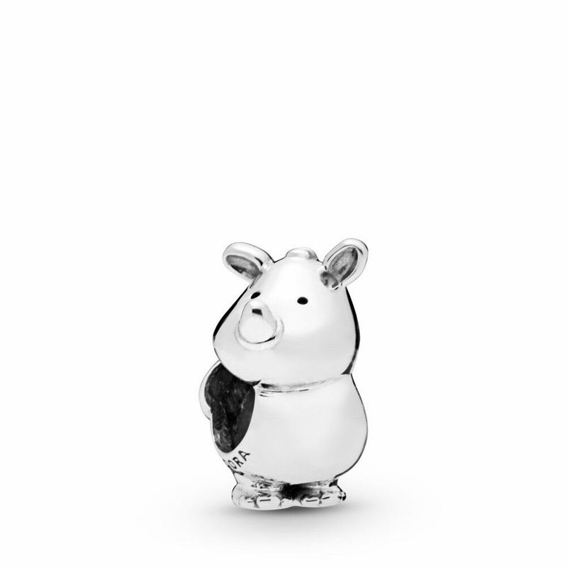 Pandora Rino the Rhinoceros Charm Silver Egypt OR1825094